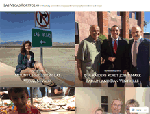 Tablet Screenshot of lasvegasportfolio.com